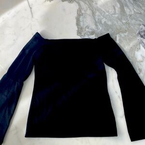 Banana republic off the shoulder bell sleeve top